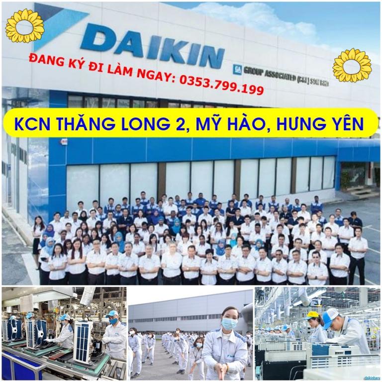 CÔNG TY DAIKIN VIỆT NAM TUỂN DỤNG